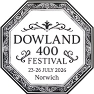 Dowland 400 festival logo